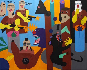 “The Liquidators” © Nina Chanel Abney (www.ninachanel.com)